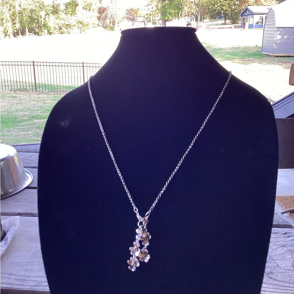 Premier Designs Grow in Grace Necklace with Dogwood Flowers